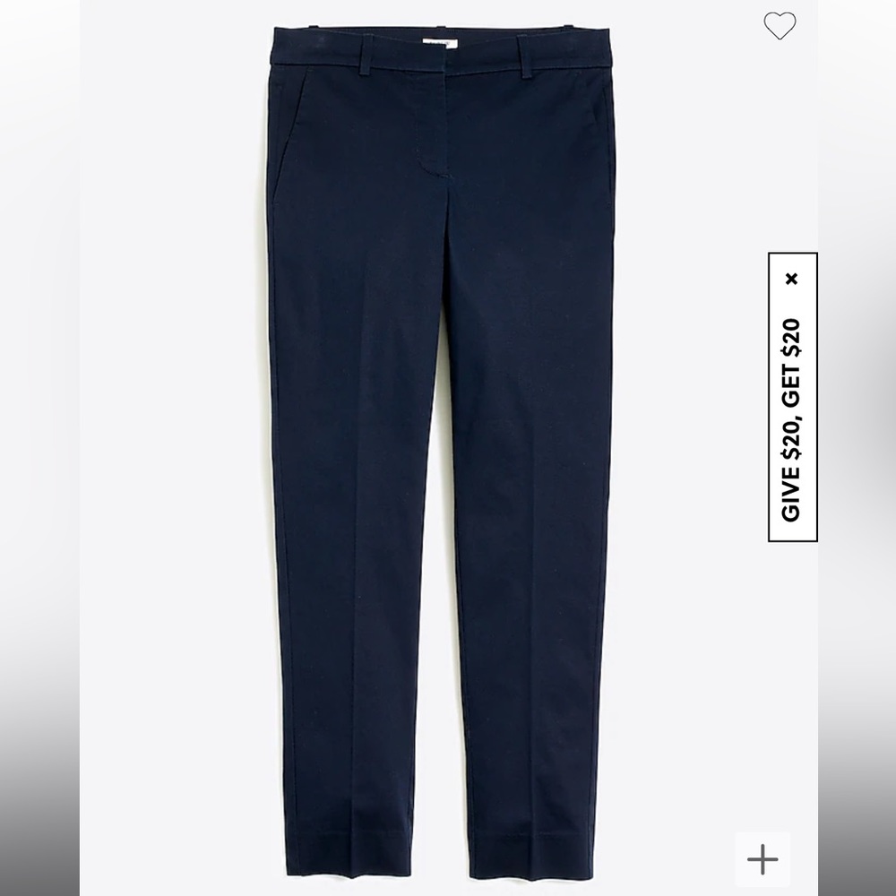 J. Crew Navy Skimmer Pants